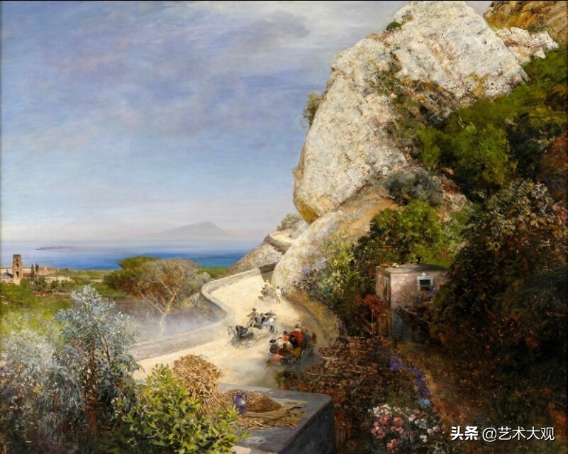 芬兰大师古典风景油画作品欣赏,顶级的欧洲午后阳光风景油画