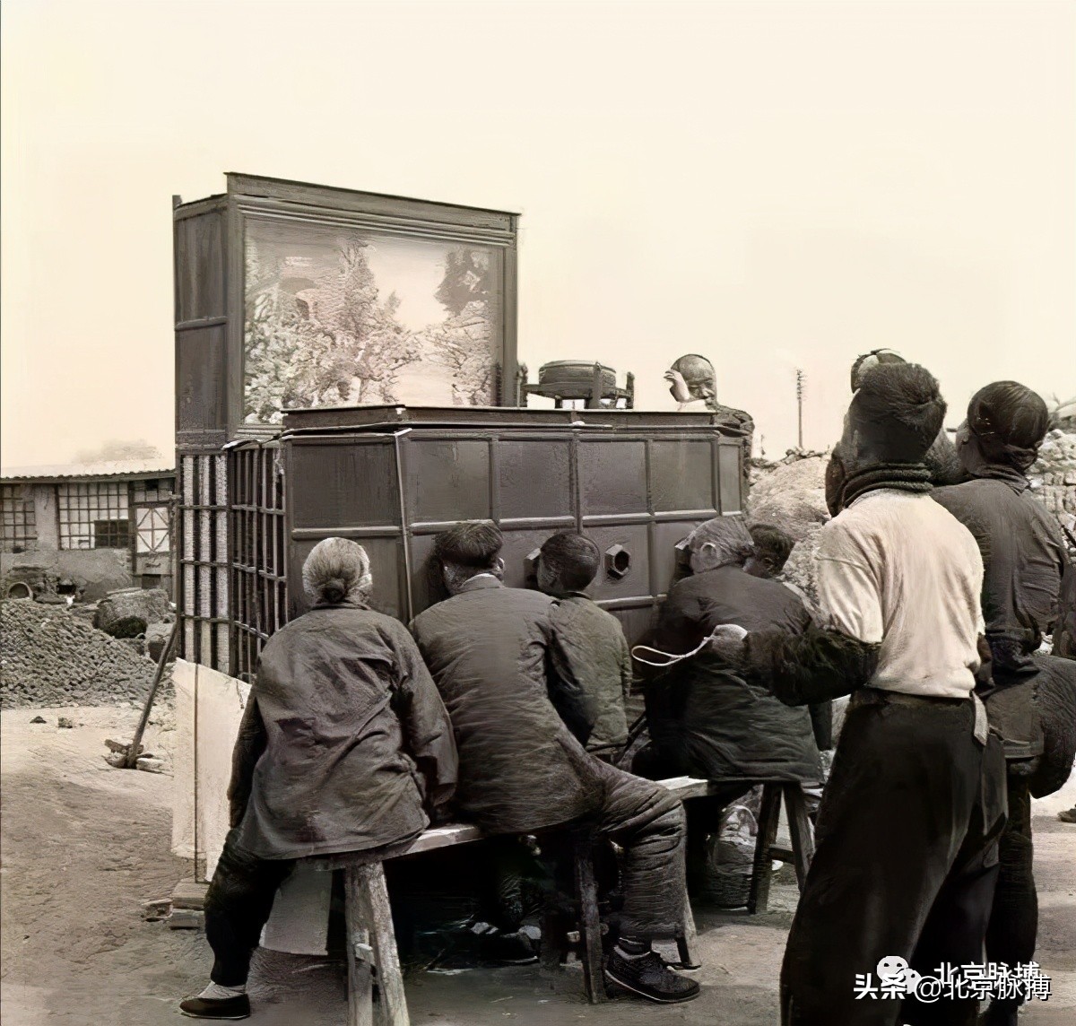 记忆中的北京绘画,这些画最能还原真实的老北京