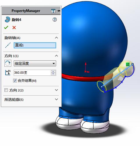 哆啦a梦3d建模教程solidworks,3d建模制作哆啦a梦地图