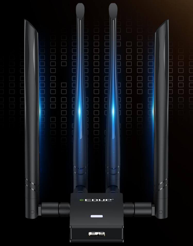 千兆网卡非选Wi-Fi6不可？翼联EDUP1622无线网卡强劲穿墙又快又稳