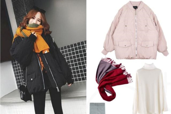 怎么把棉服穿得不臃肿,棉服怎么穿有高级感