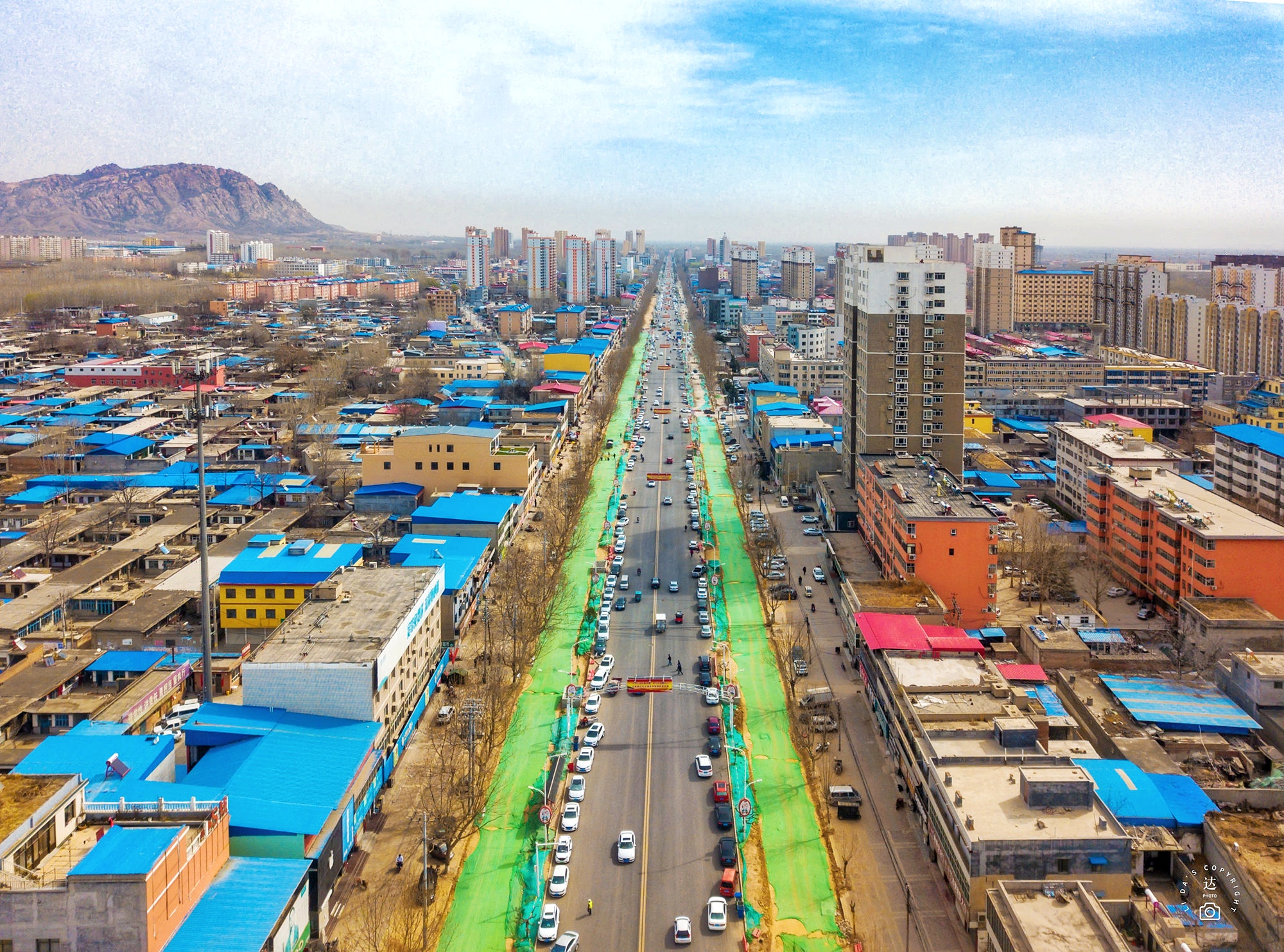 曲阳县城全景视频,曲阳县城高清地图