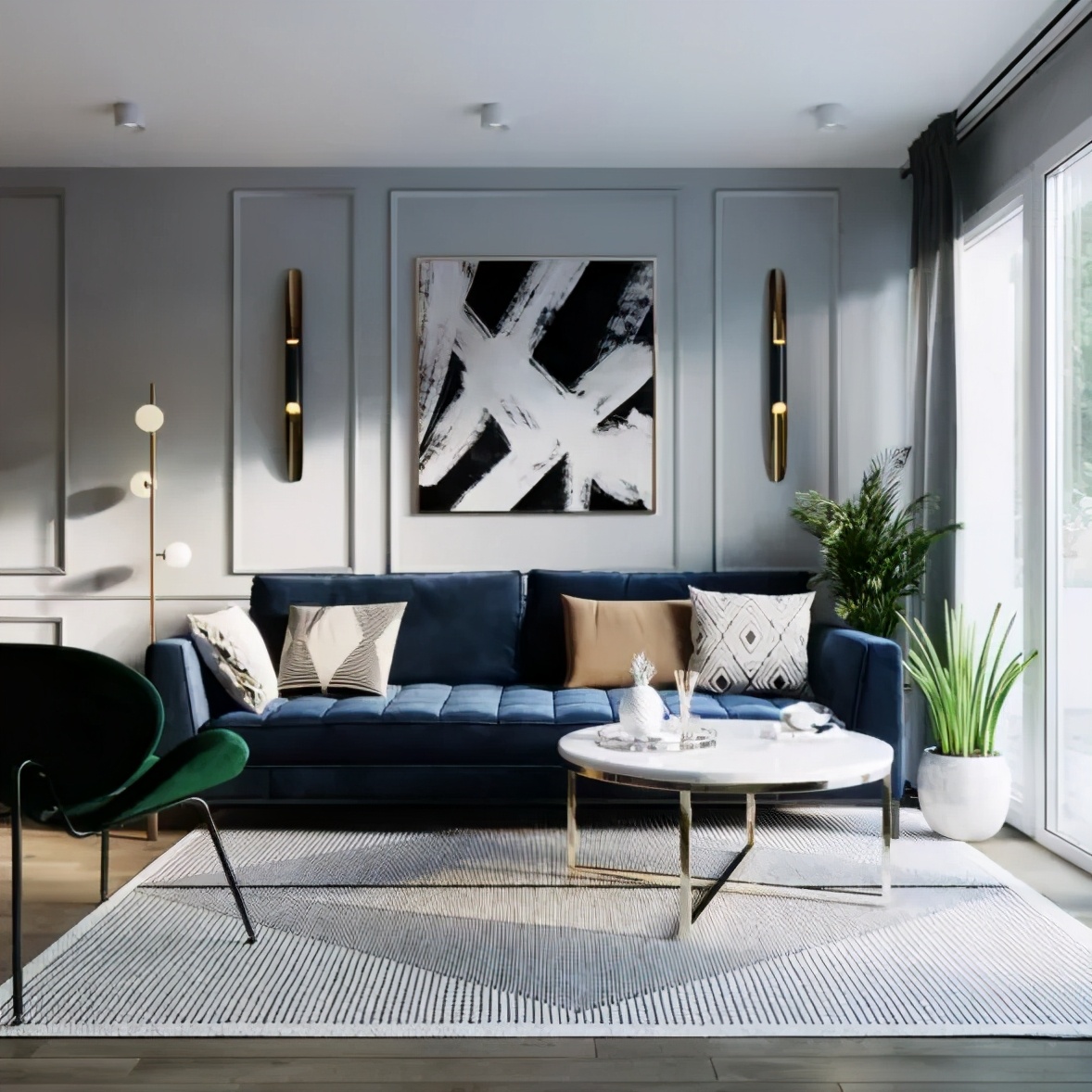 沙发背景墙设计有几种方法,沙发背景墙怎样设计比较好看