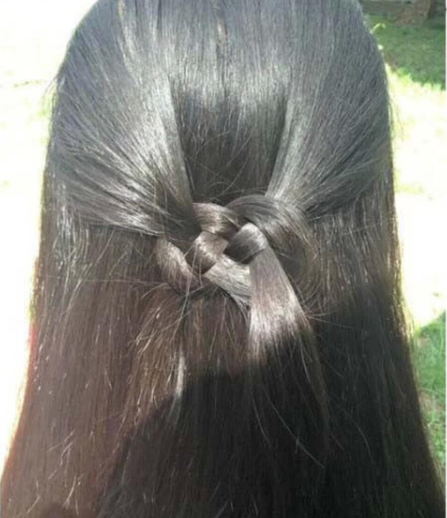 时尚新潮小公主发型扎法图,怎么扎可爱的又美丽的公主发型