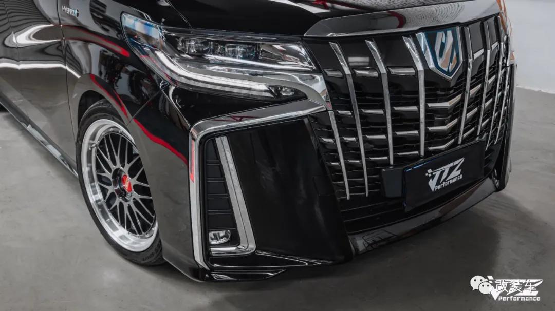 普通埃尔法改装世纪版,改装超帅埃尔法