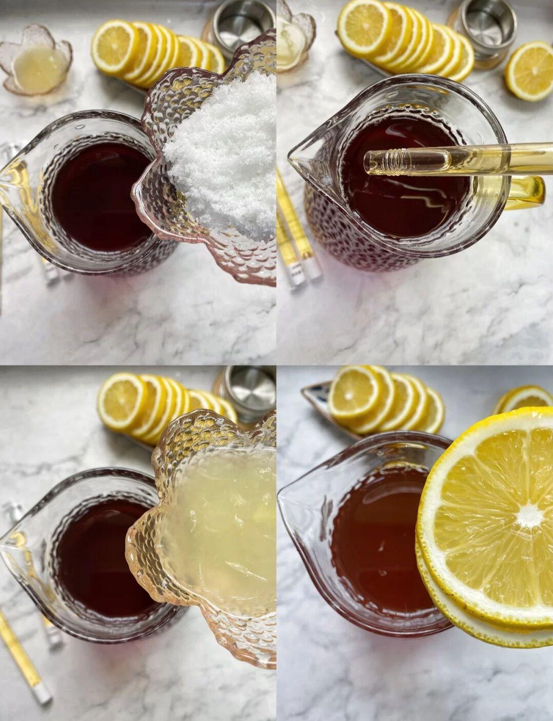 柠檬冰红茶怎么做才好喝,如何制作柠檬冰红茶详细教程