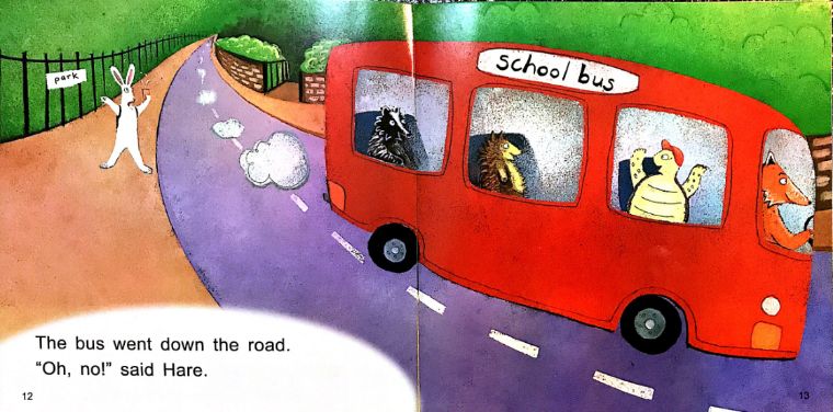 双语学习|HareandTortoisegotoSchool