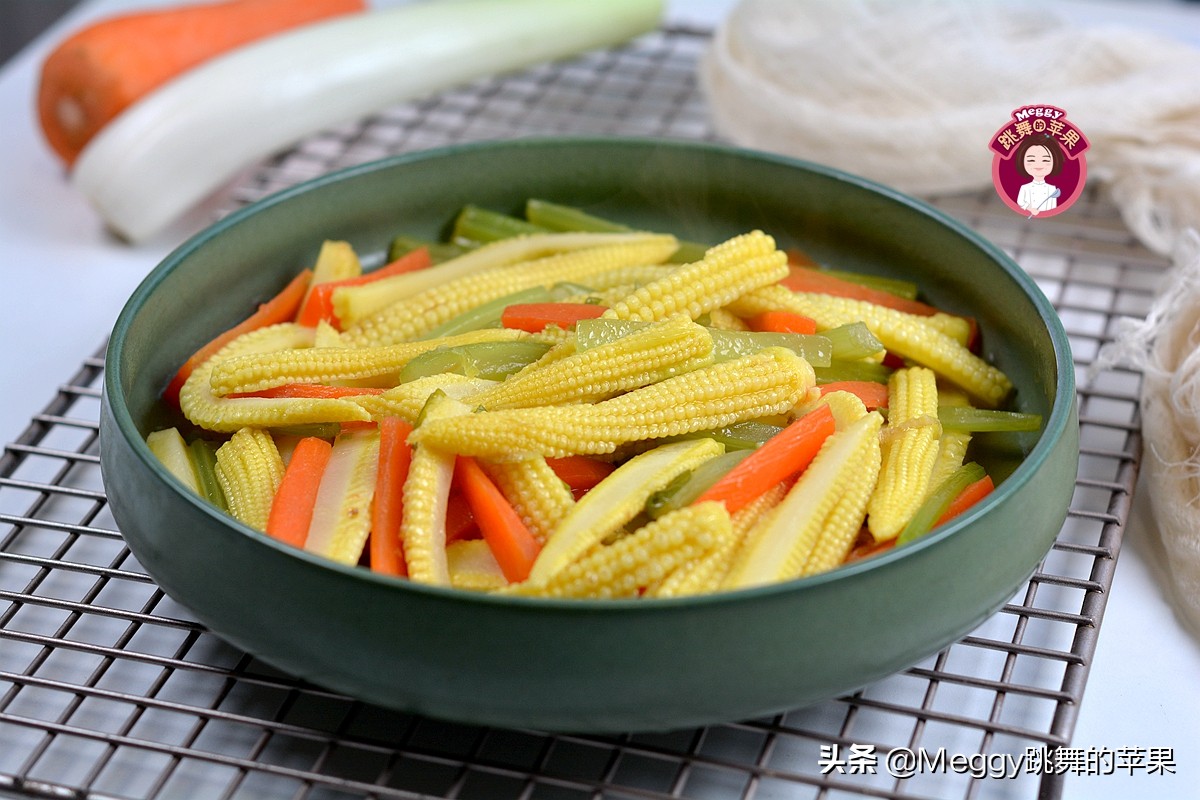 家常小炒笋怎么做,玉米笋粤菜小炒