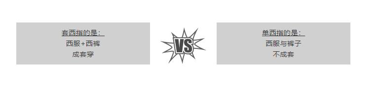 套装西服搭配什么外套,套装西服和单西的区别