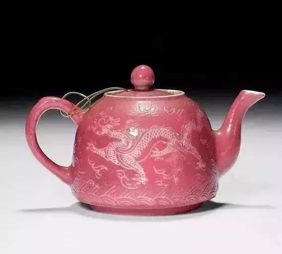 中国古漆器茶壶,古青花瓷茶壶