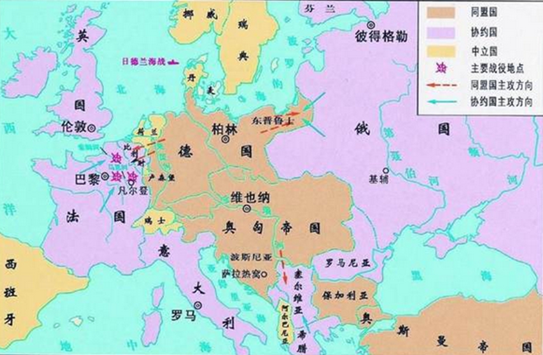 一战时各国的经济状况,一战各国工业是什么样的