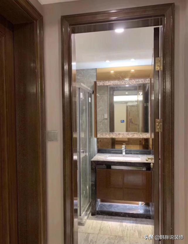 刚交钥匙的精装房,恒大的精装房小两室实际50多平米