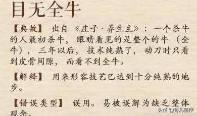 小学生容易错的成语,容易错字成语大全