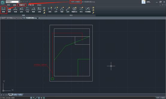 cad一键测量所有线段的长度,cad快速看图如何测量线段长度