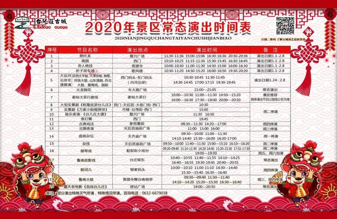 台儿庄春节旅游攻略,台儿庄古城过年