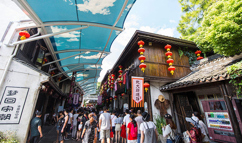 宋城千古情大场面,宋城千古情震撼场面