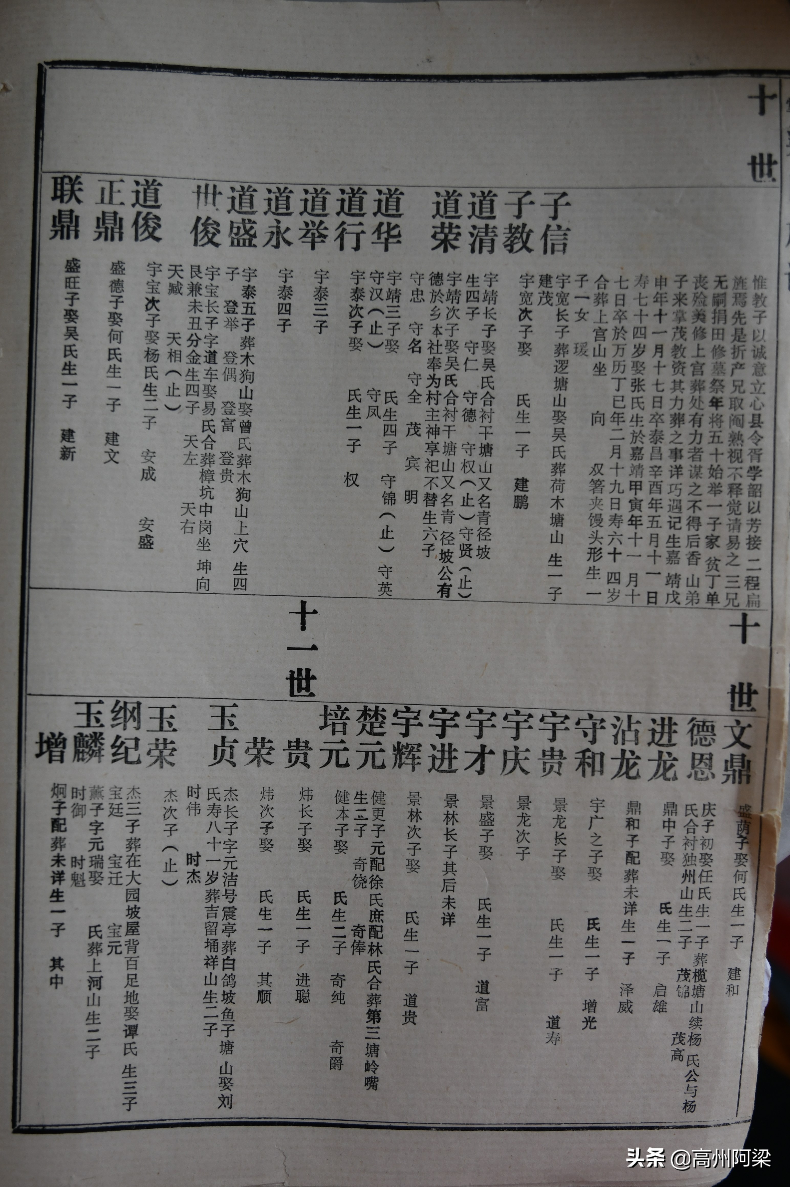 广东高州帅堂梁氏祭祖,广东茂名高州梁氏族谱