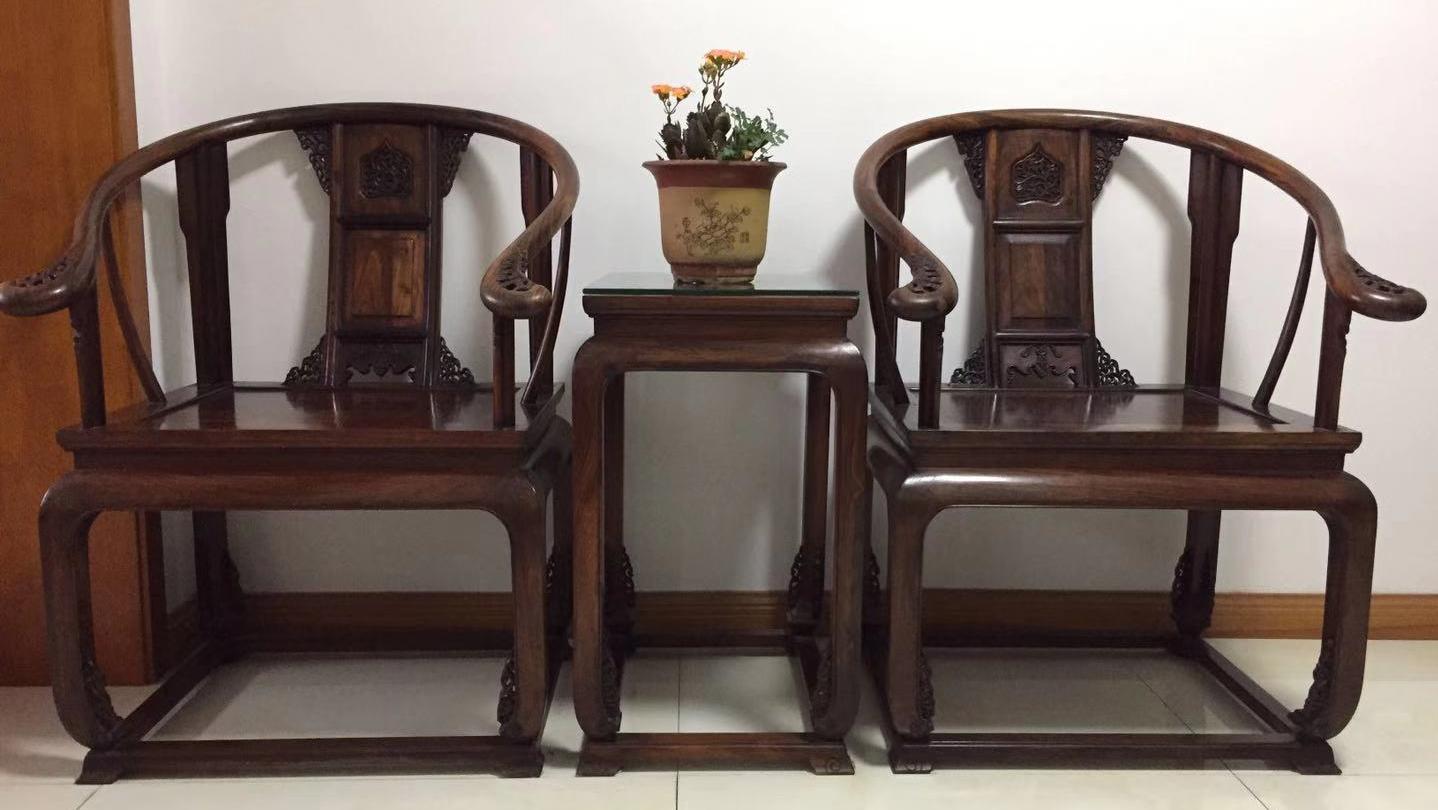 影响红木家具的七大核心,明作红木家具圈椅