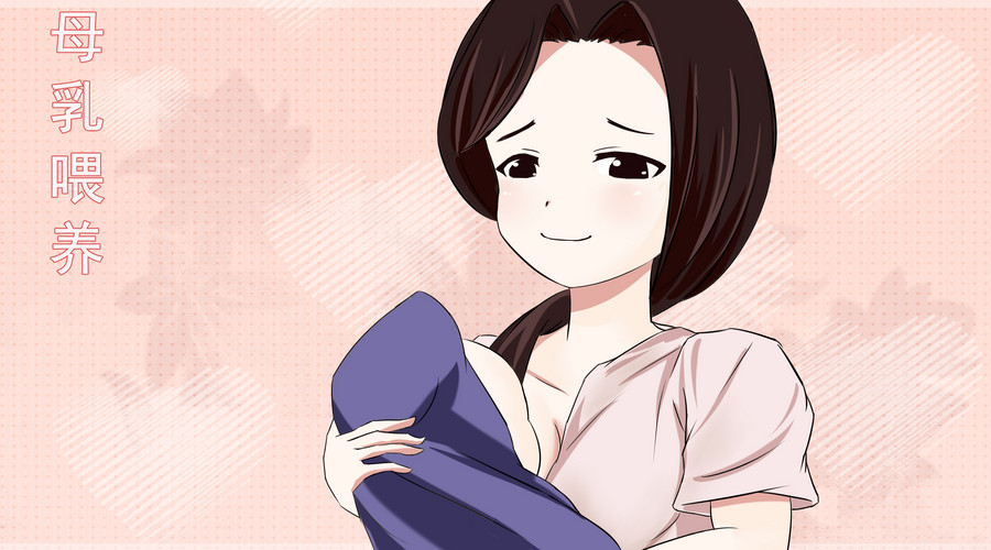 给孩子喂奶时,宝宝经常抚摸妈妈的乳房,这个现象正常吗?