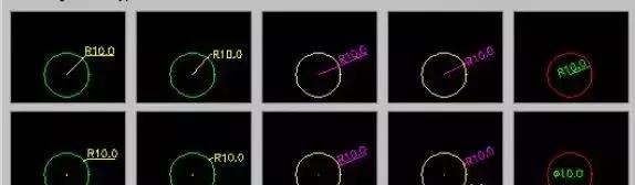 2014cad标注尺寸数字大小怎么调,cad2019怎么改变标注尺寸的颜色