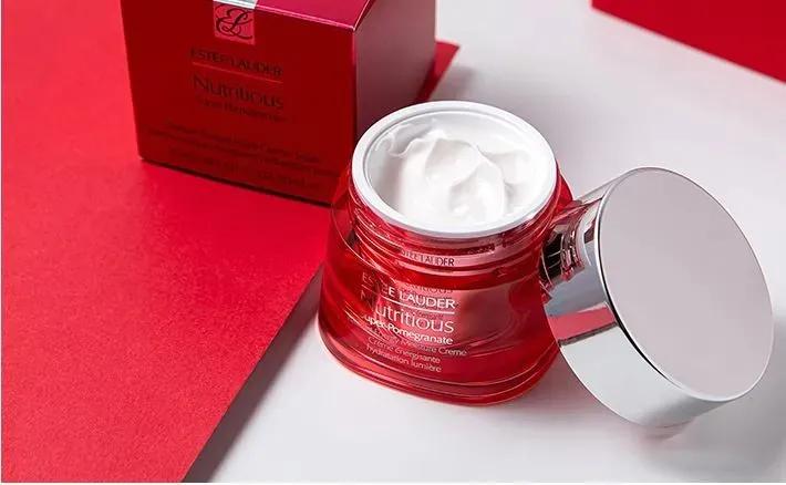 雅诗兰黛抗皱晚霜套装小样,雅诗兰黛红石榴鲜活亮采面霜晚霜