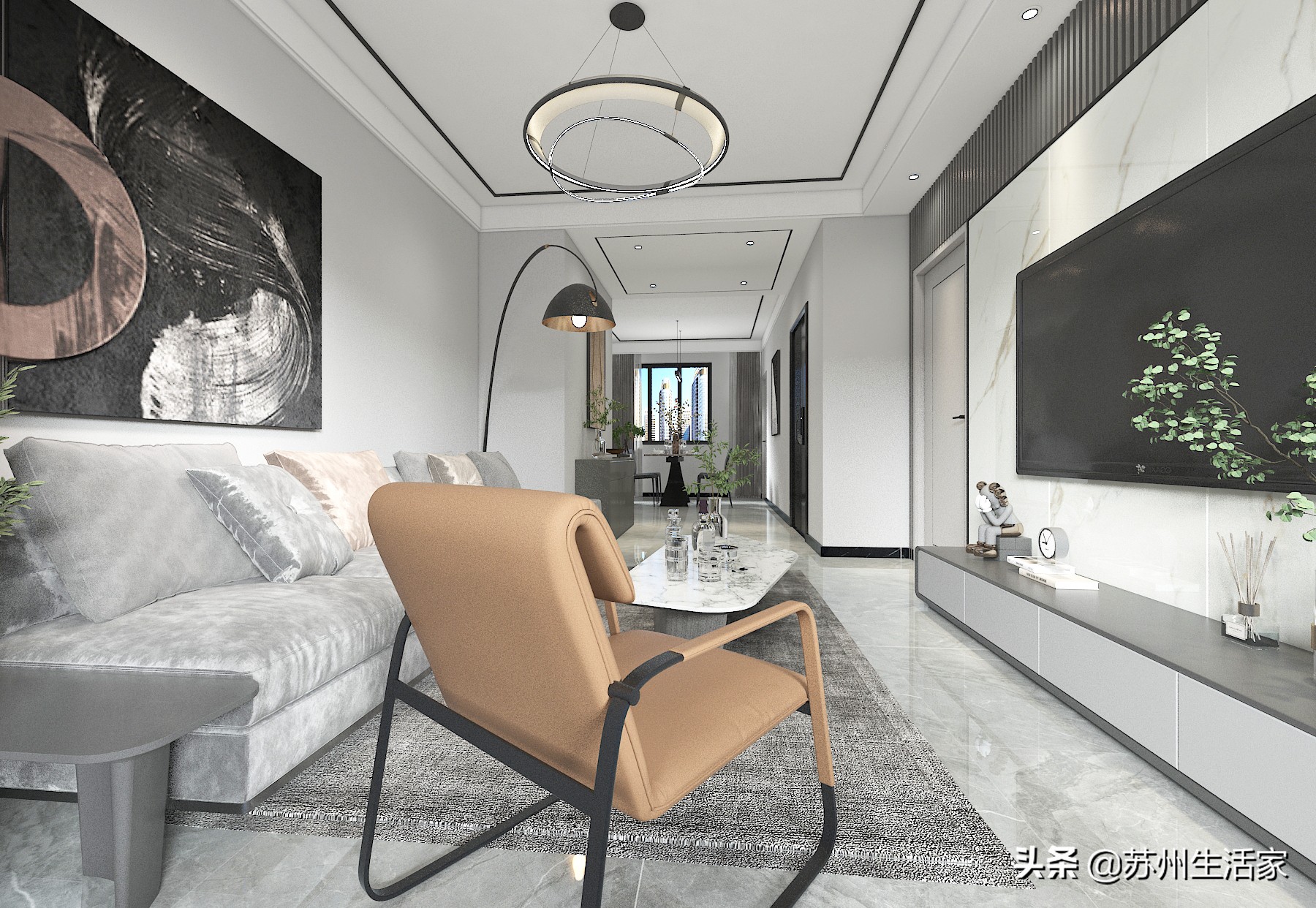 120平混搭三居安享生活乐趣,120平的家居生活