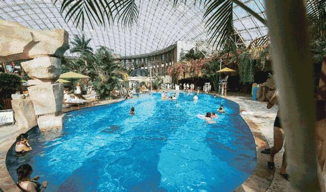 苏州乐园恒温水上乐园冬季游玩,苏州乐园恒温水世界