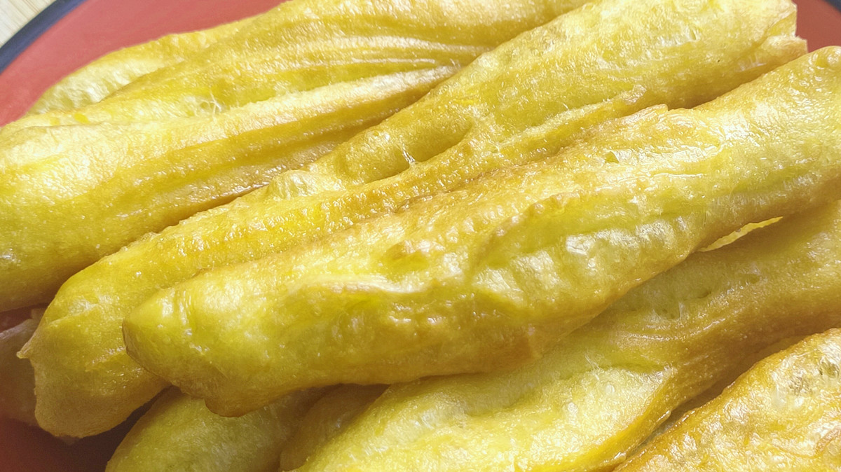 想吃油条自己做不用一滴水,油条面怎么和才能发的快