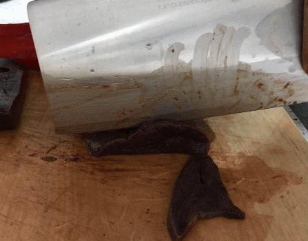 拓牌中式菜刀测评,拓黑将菜刀测评