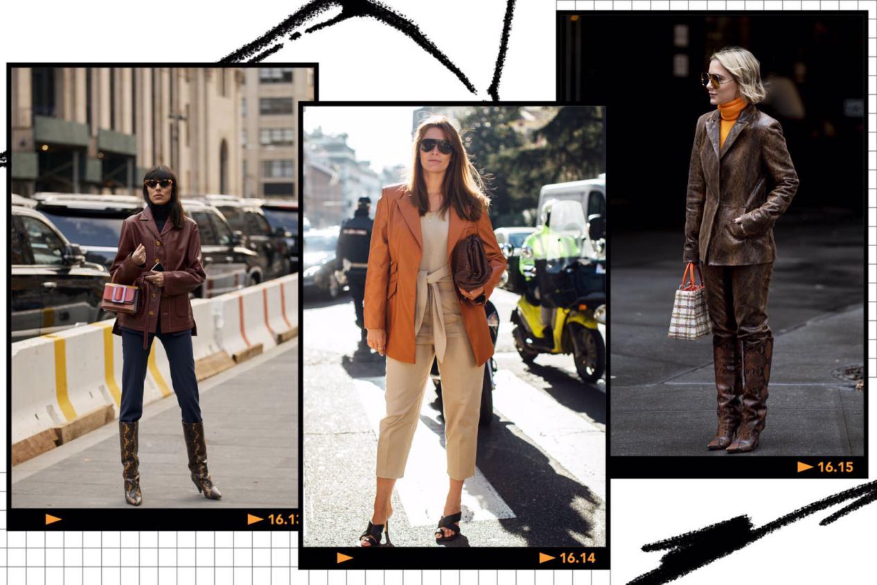 又高又瘦中长款皮衣怎么穿最好看,黑色超长款皮衣怎么搭配才显高级