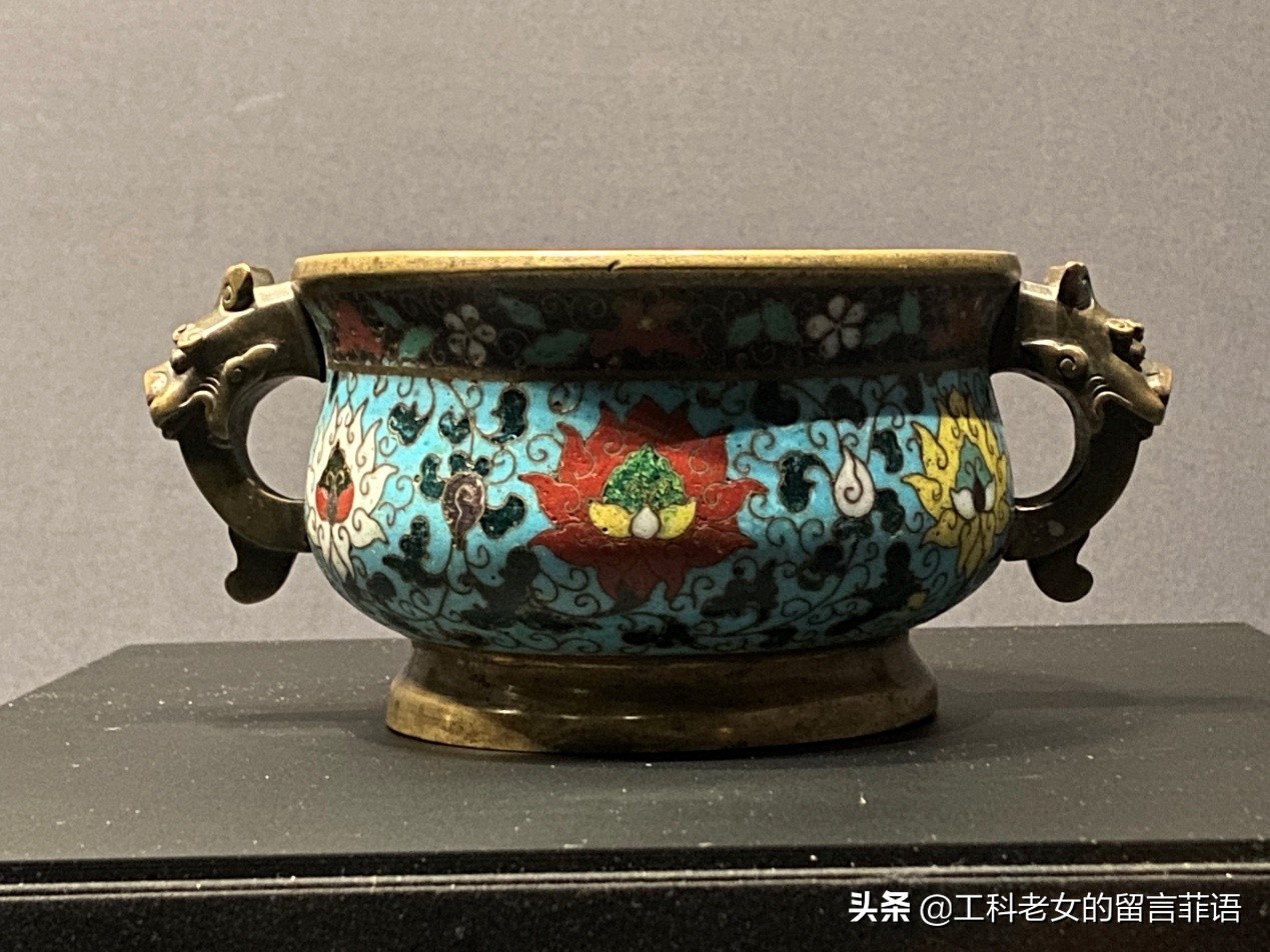 清宫铜胎珐琅器图片,珐琅重器真品图片