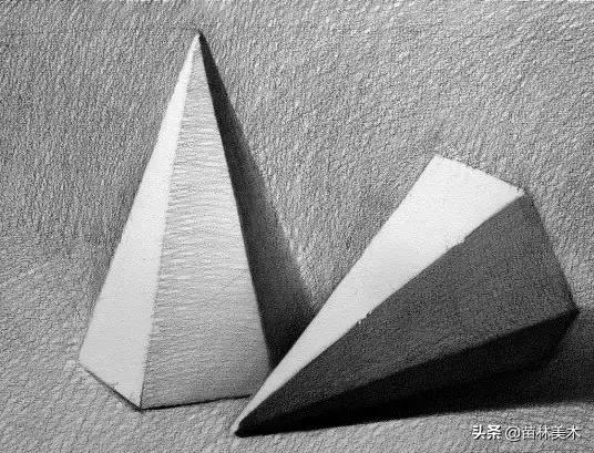 素描简单几何体图片,素描单个几何体大全