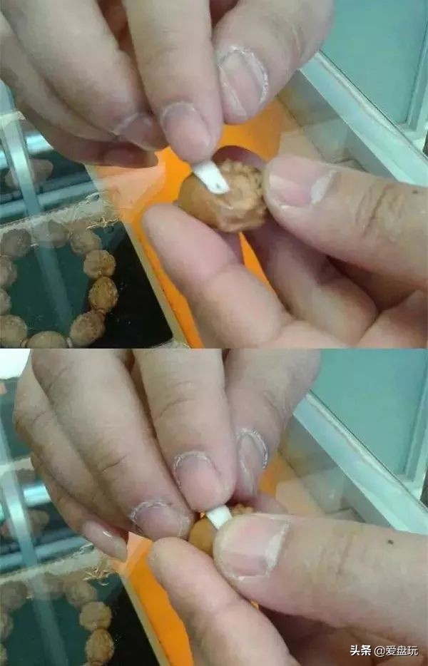 橄榄核雕裂纹怎样补回原样,橄榄核雕竖裂