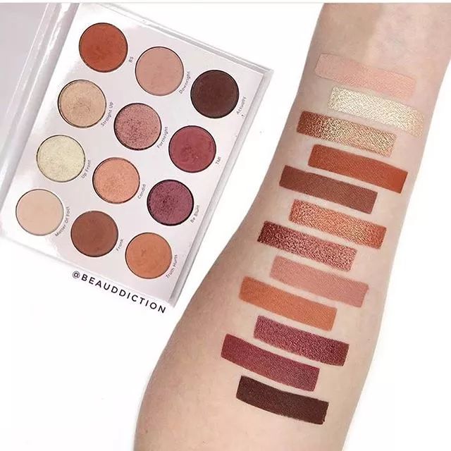 秋冬必收清单+1!7种枫叶色、橘棕色眼影盘推荐