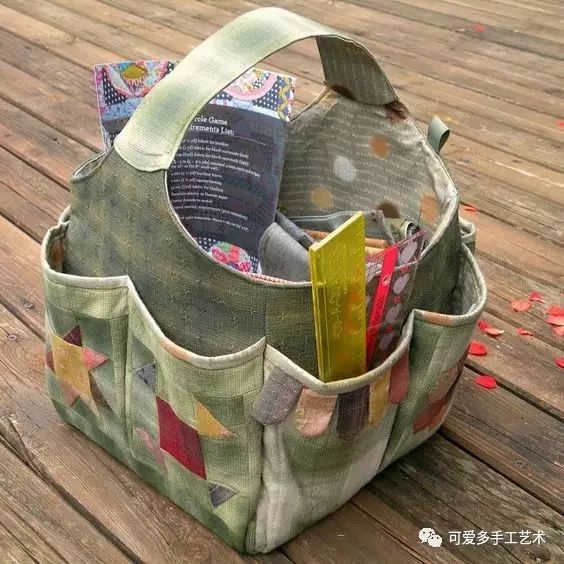 小碎布做收纳,碎布做裤子收纳神器