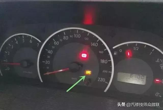 大众捷达故障灯亮油表不显示,大众捷达epc灯点亮发动机抖动