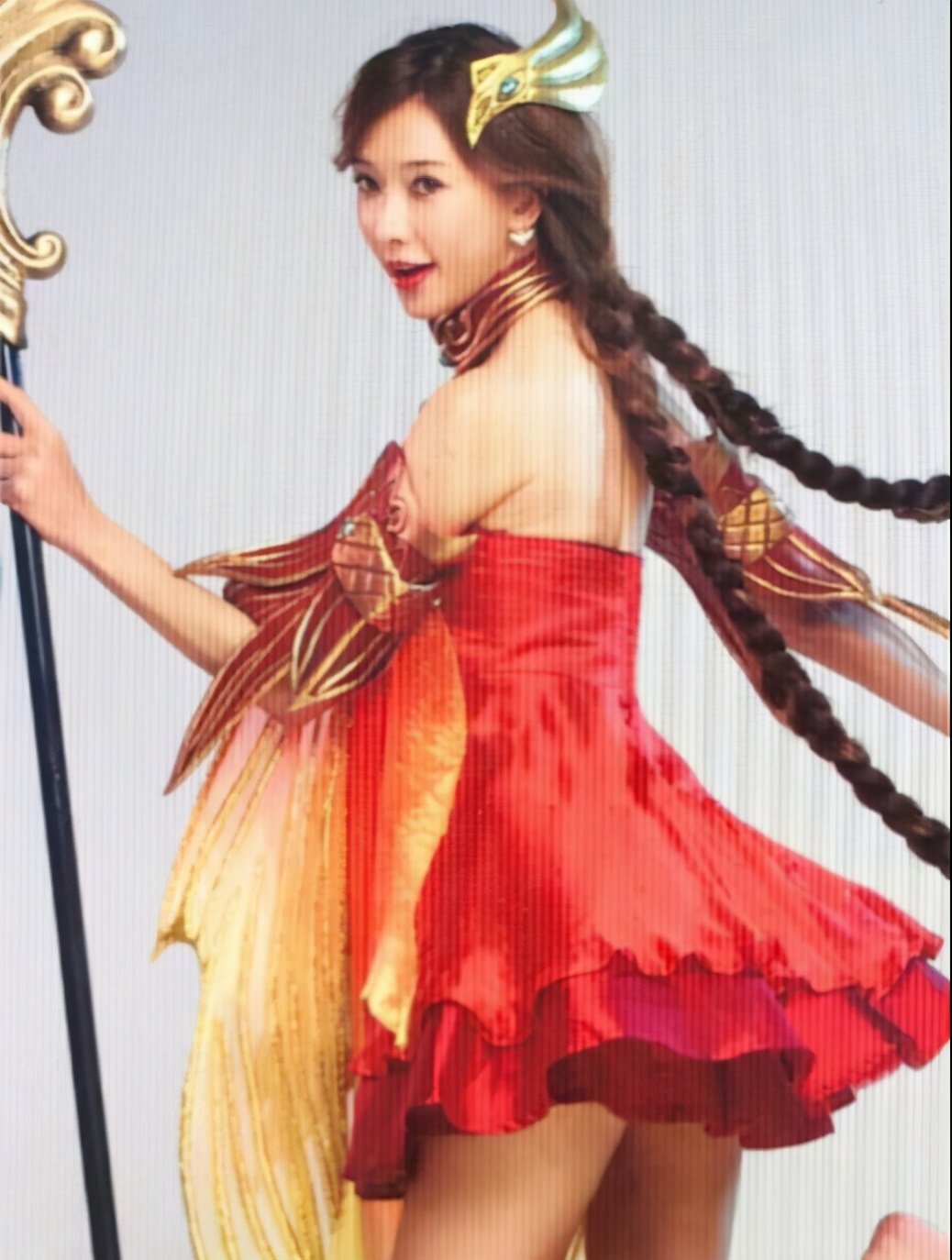 林志玲cosplay造型曝光,林志玲扮小乔视频