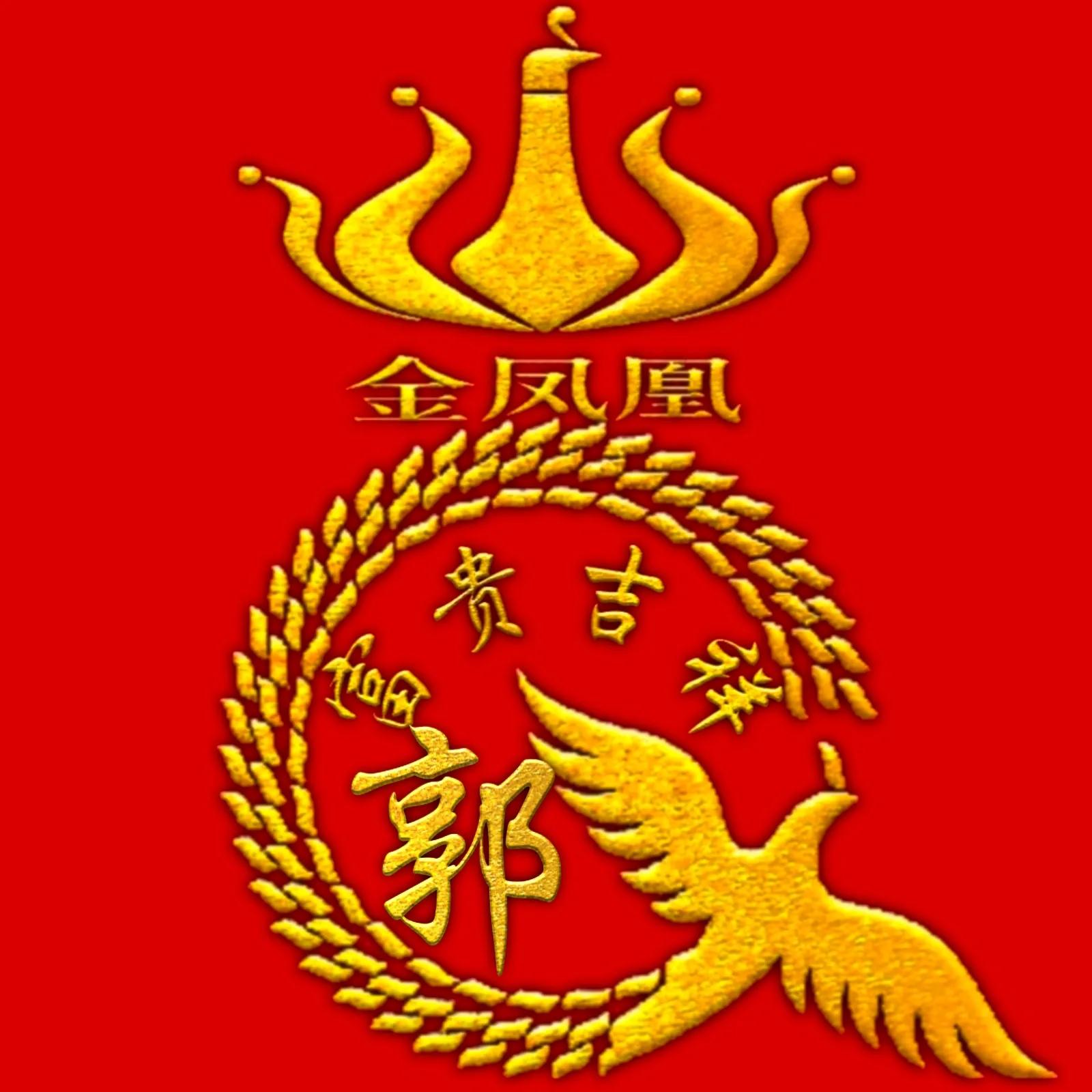 金凤凰姓氏微信头像,姓氏头像凤凰图案