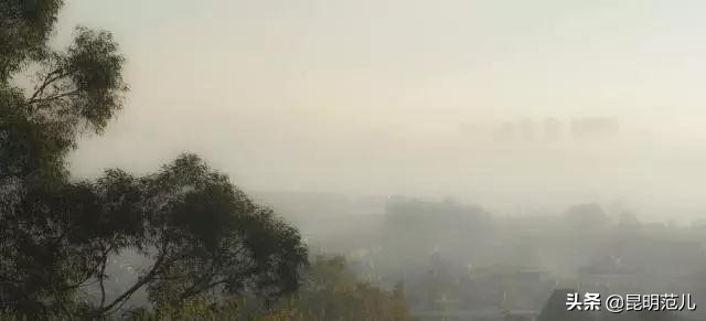 看滇池夕阳,五百里看滇池全景