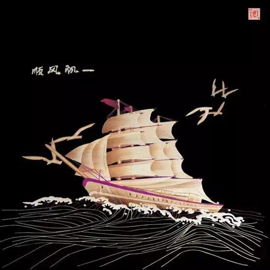 麦秆画芦苇画,最好看的麦秆画