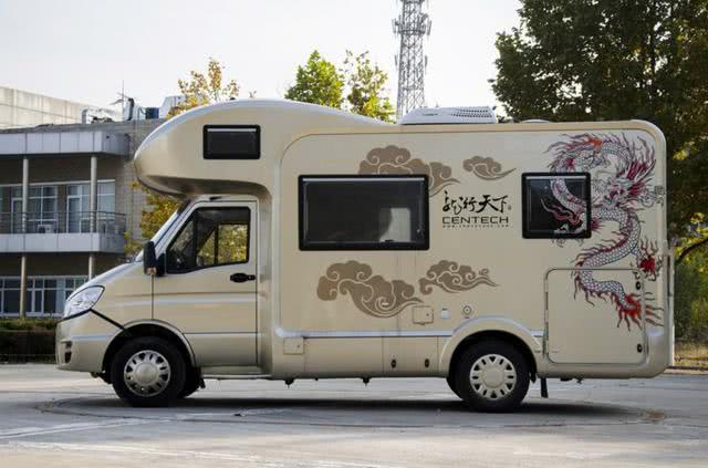 中天依维柯2045越野房车蒙古版,中天房车2021无拓展房车价格