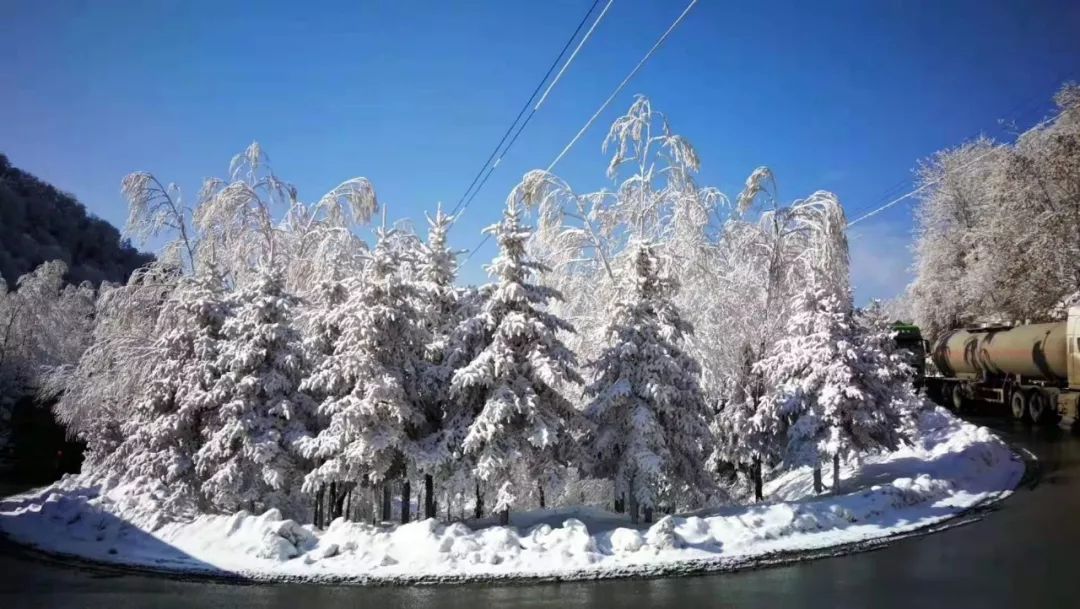 看一眼纯纯的凤县蓝，这就是我爱上凤县冬日的理由