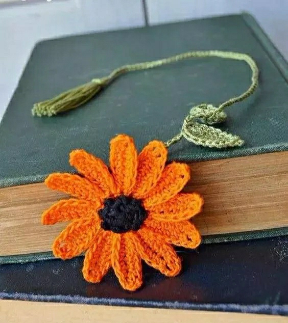 毛线书签不用钩,钩书签图解毛线书签