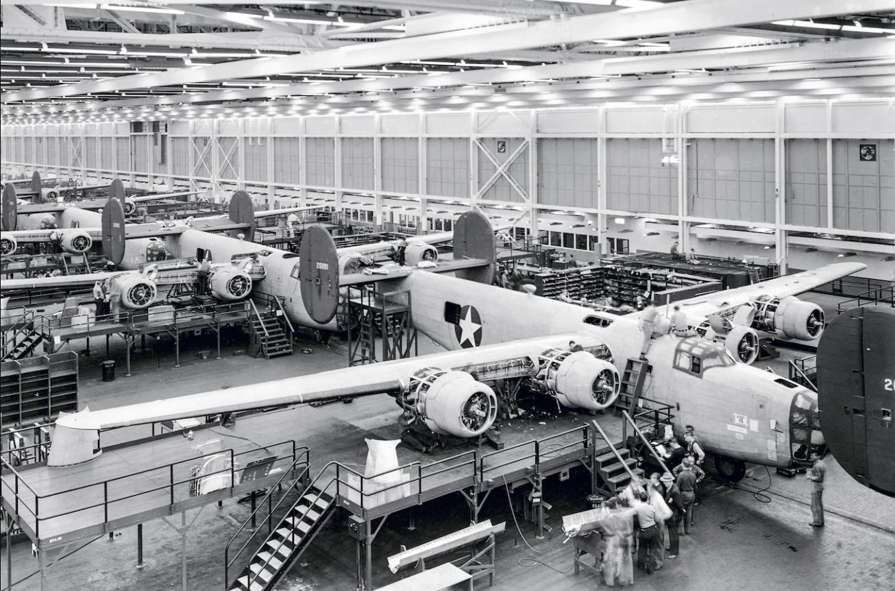 b24解放者轰炸机,b-24战略轰炸机