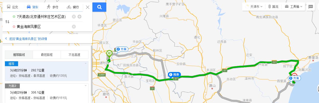 北京自驾游秦皇岛攻略,秦皇岛南戴河周边游自驾游景点