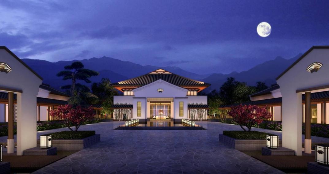 泰山温泉康养小镇最新规划地址,山东温泉酒店装修设计方案