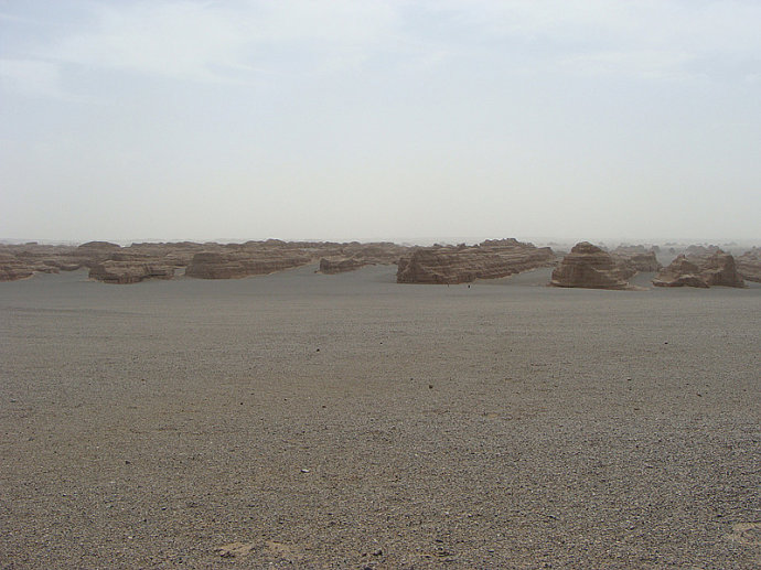 敦煌雅丹魔鬼城景观,大西北七彩丹霞地貌风景绝美震撼