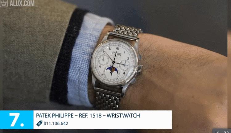 全球最贵的手表排行第一,全球最贵十大手表