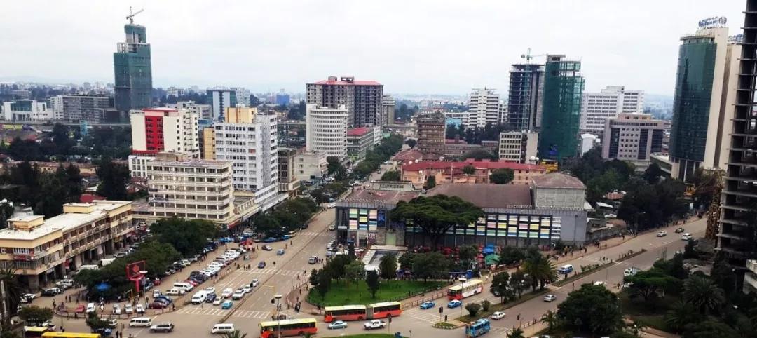 埃塞俄比亚首都亚的斯亚贝巴全景,走进埃塞俄比亚