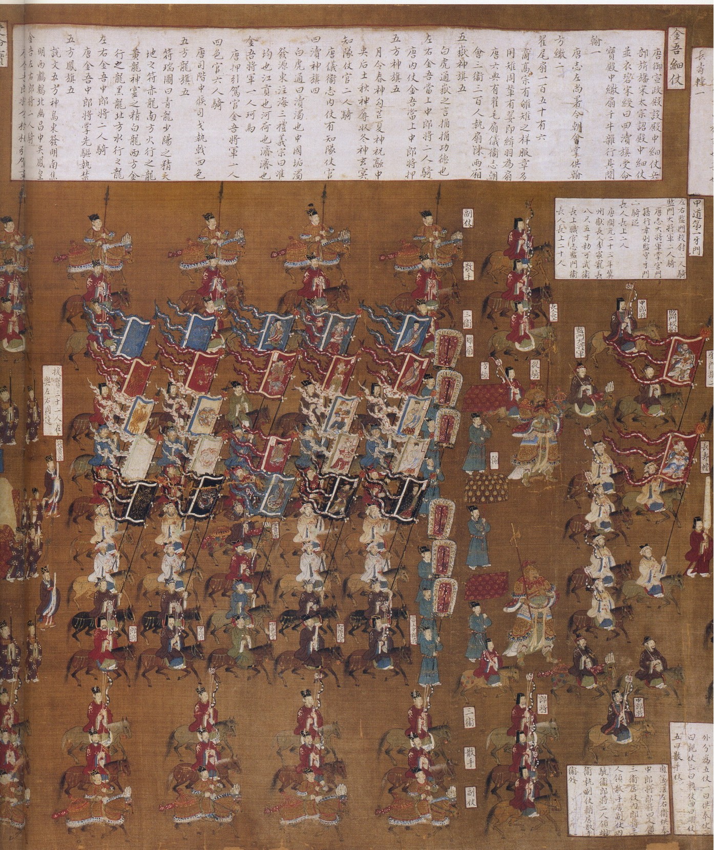 北宋《大驾卤簿图》，恢弘的皇家威仪，浮夸的盛世图景